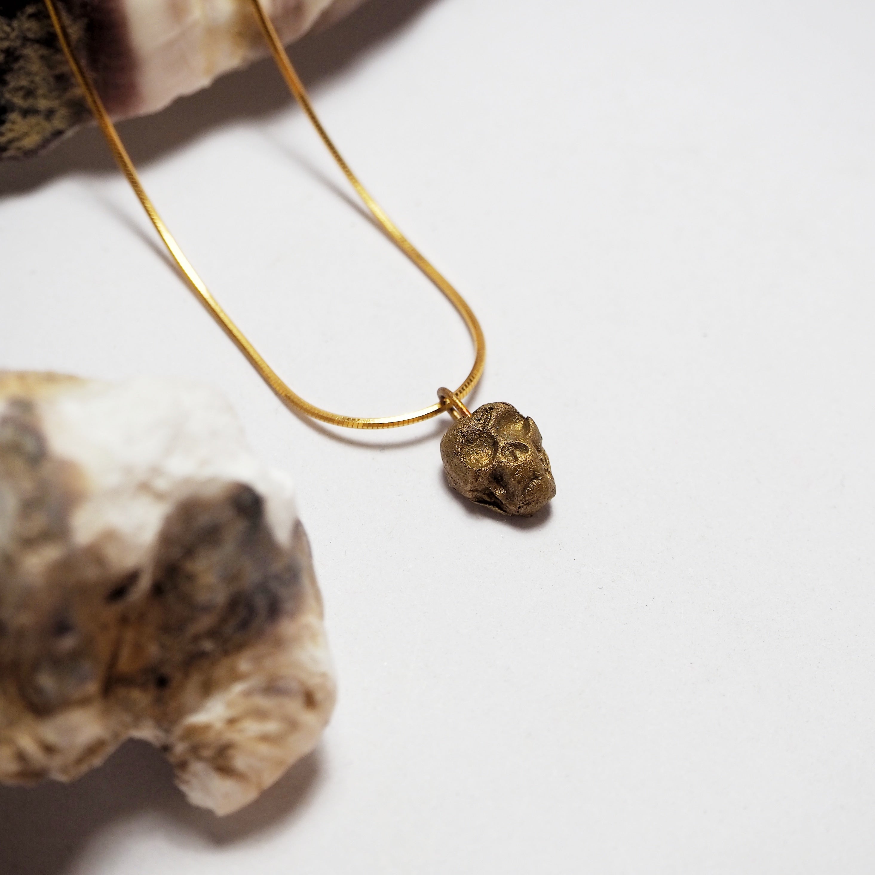 COVEN Mini Skull Necklace – byMaraca