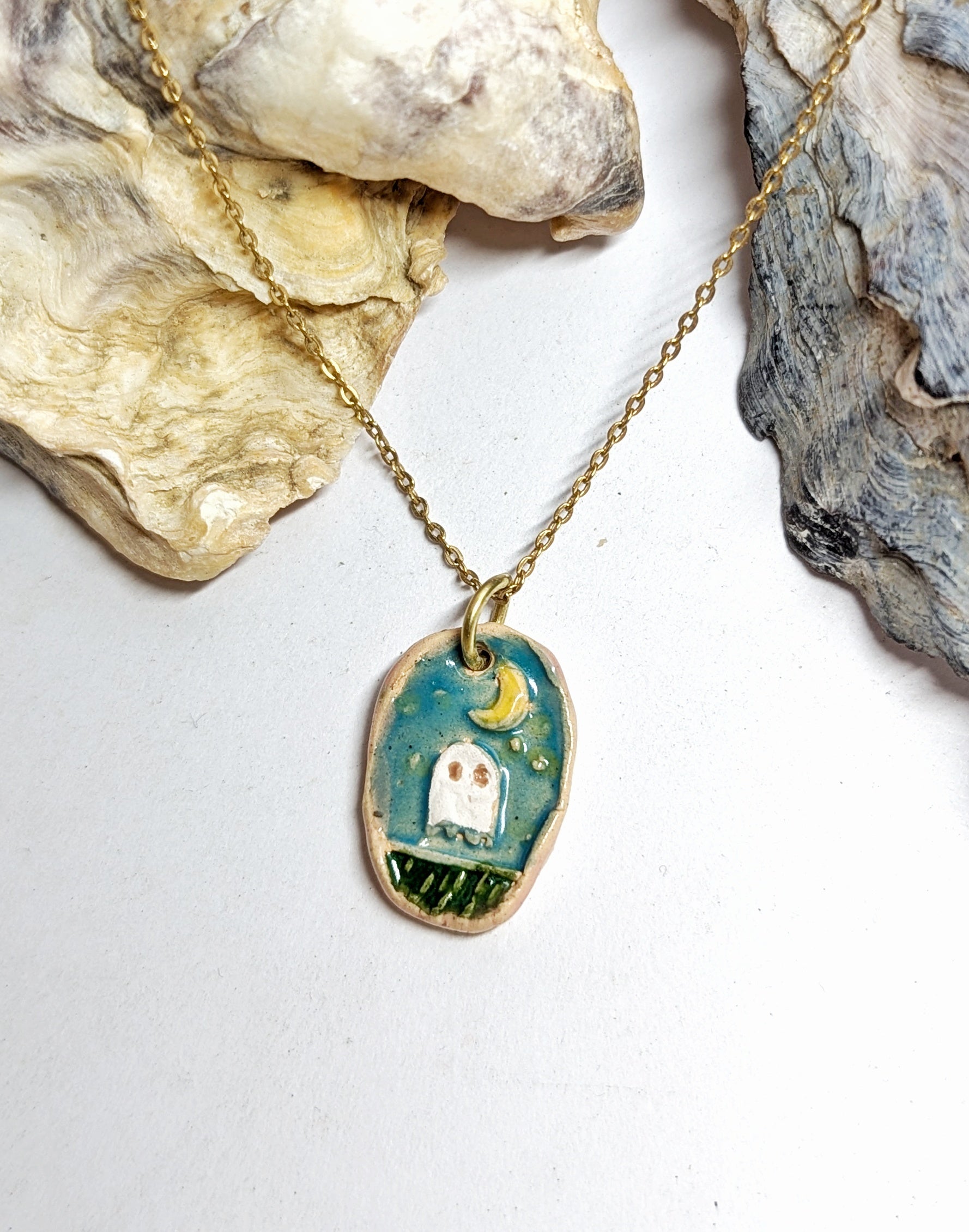 CERAMICS Spooky Ceramic Talisman (various designs)