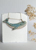 CERAMICS Whale Necklace