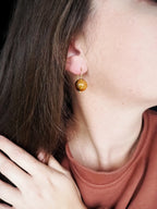FARBE Glass Bubble Earrings