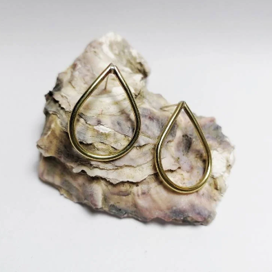GEO Teardrop Earrings