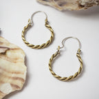 ANTIK Woven Dangly Earrings