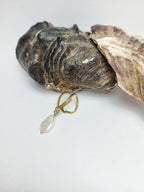 Stretched Earlobe Earring: Large Pearl
