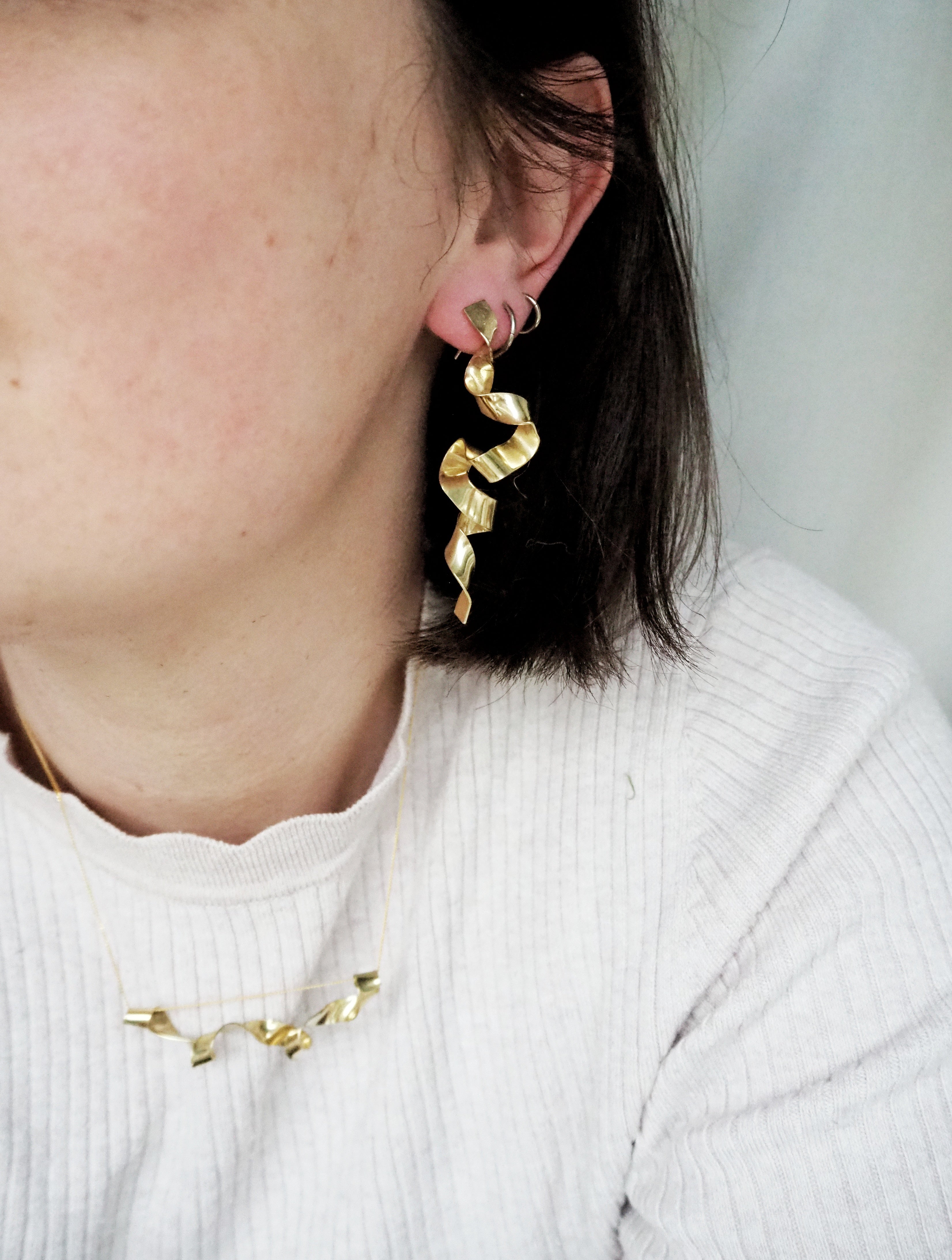 ANTIK Ribbon Earrings