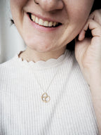 HOME Pretzel Necklace