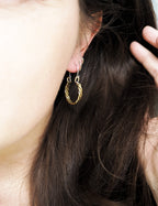 ANTIK Woven Dangly Earrings