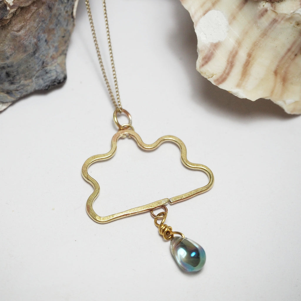 OUT Small Raincloud Necklace