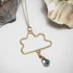OUT Small Raincloud Necklace