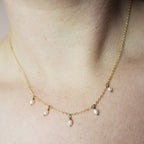 FEMME Mini Pearl Necklace (1 or 5 pearls)