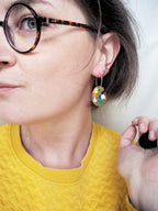 HOME Paint Palette Earrings