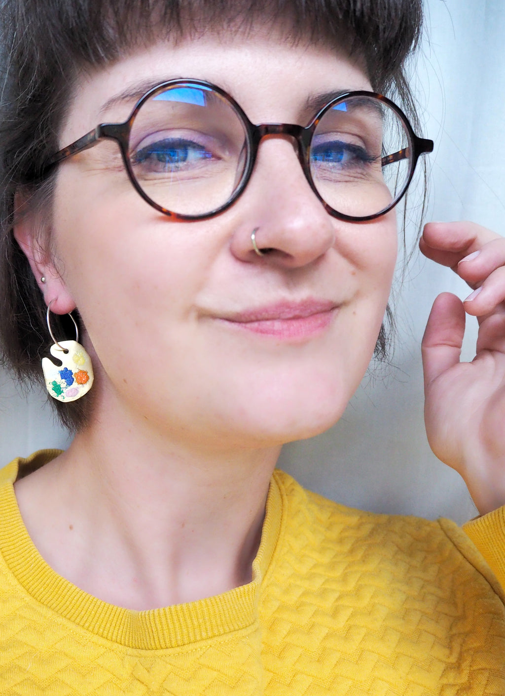 HOME Paint Palette Earrings