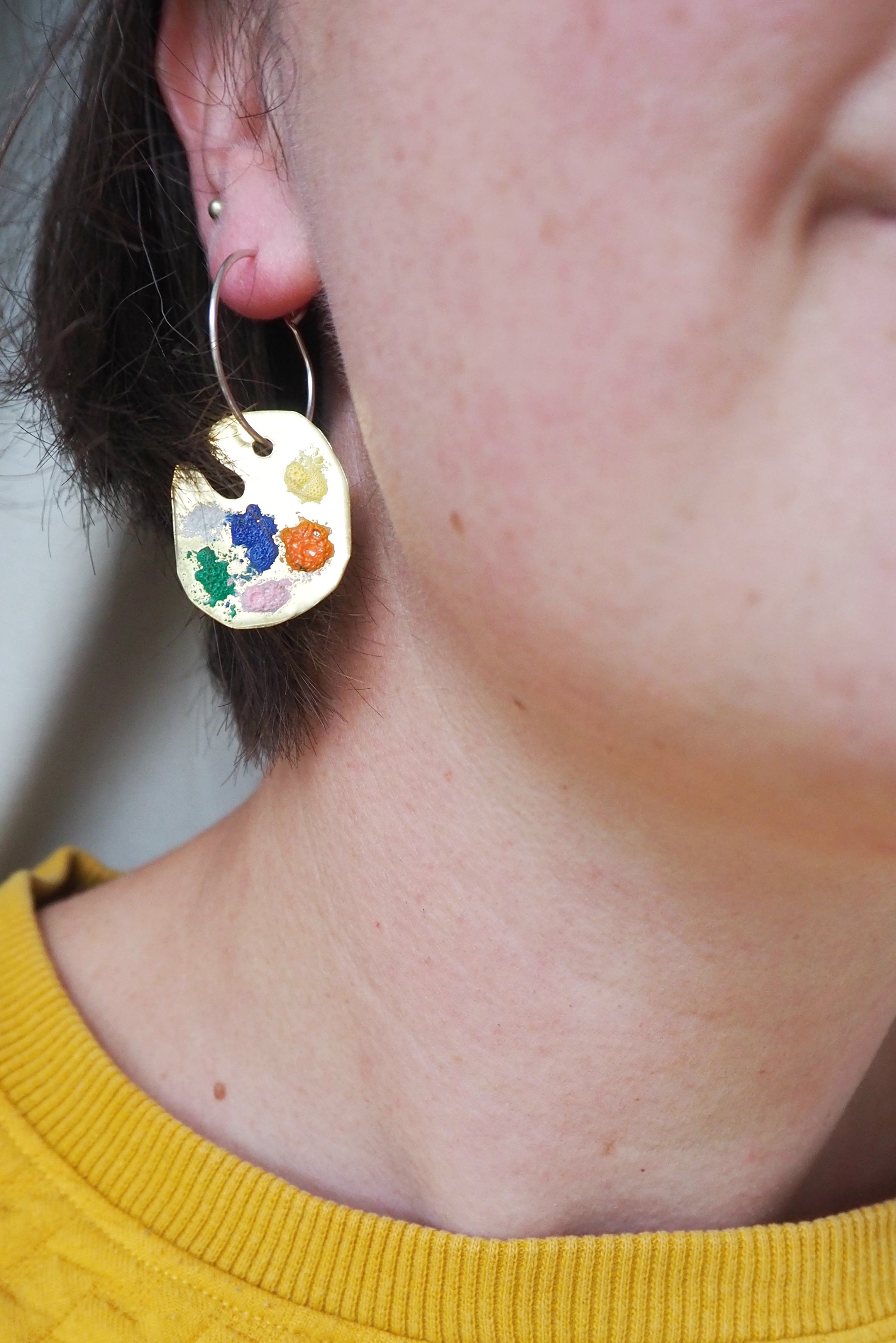 HOME Paint Palette Earrings
