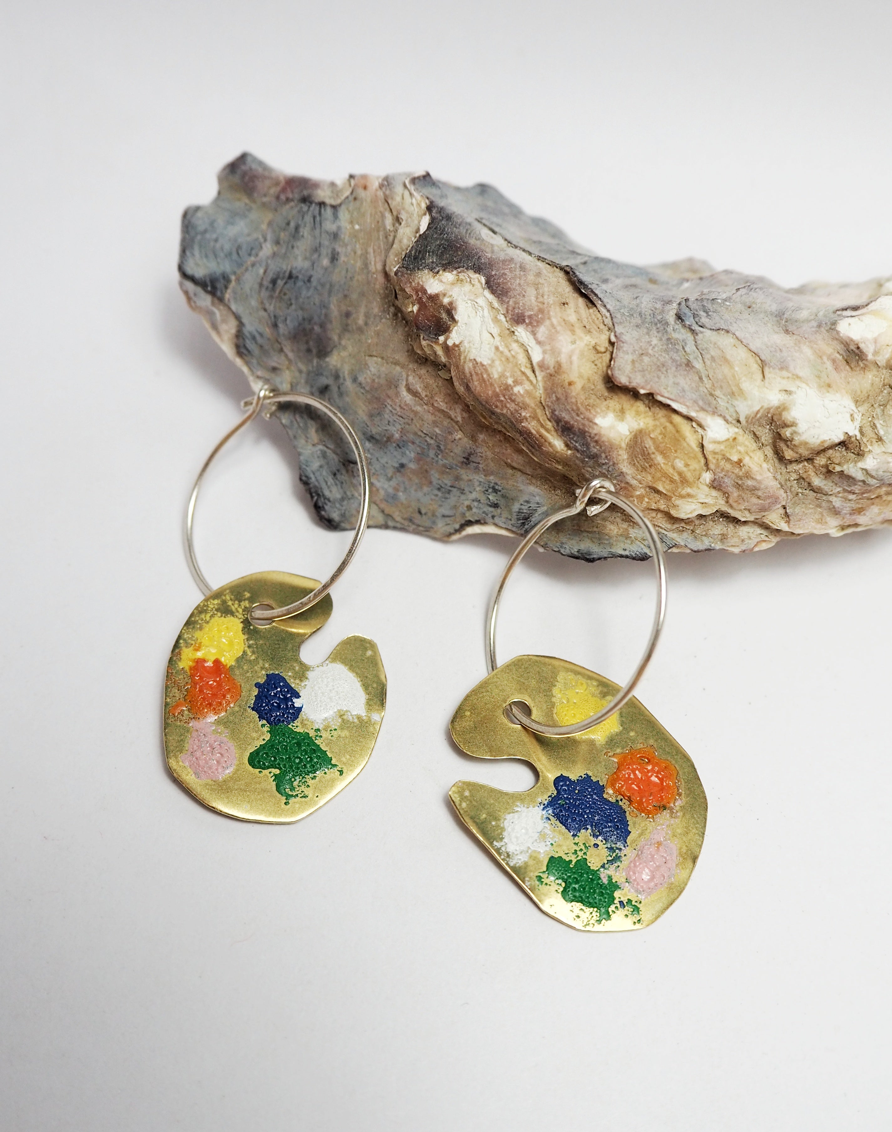 HOME Paint Palette Earrings