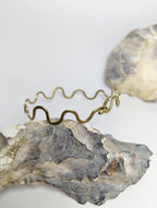 GEO Small Waves Bangle