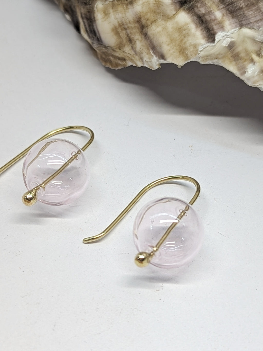FARBE Glass Bubble Earrings
