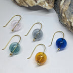 FARBE Glass Bubble Earrings