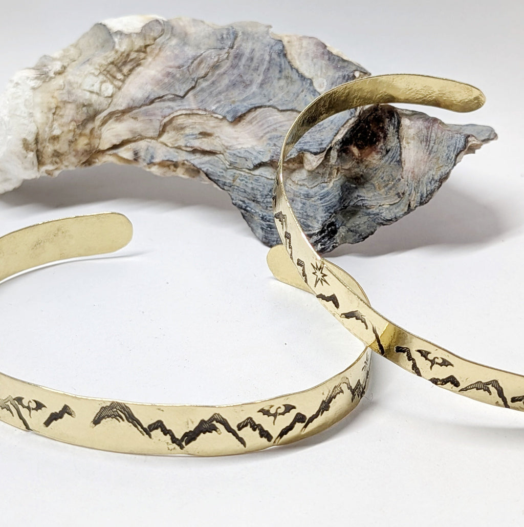 COVEN Mountain and Dragon Bangle