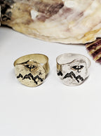 COVEN Adjustable Fantasy Dragon / Star Ring