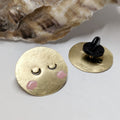 Moon Face Pin