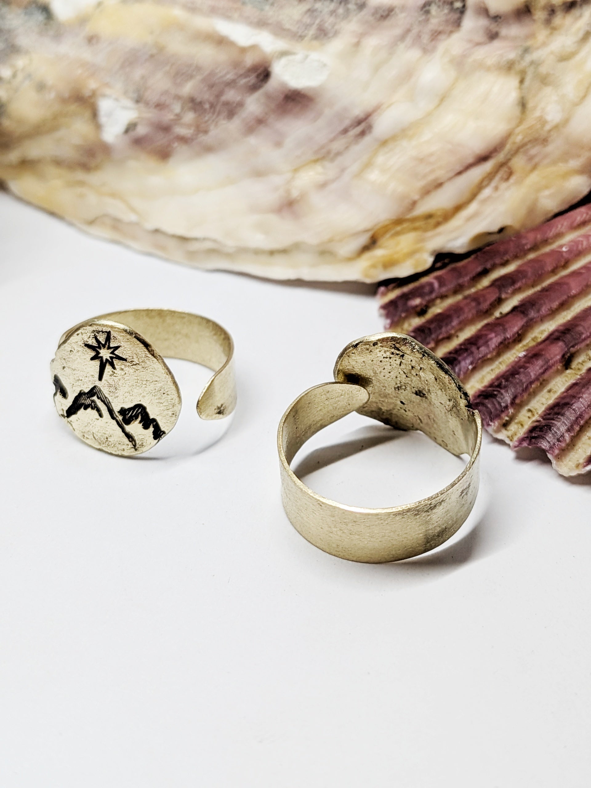 COVEN Adjustable Fantasy Dragon / Star Ring