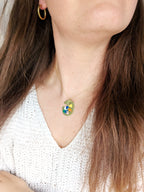 HOME Paint Palette Necklace