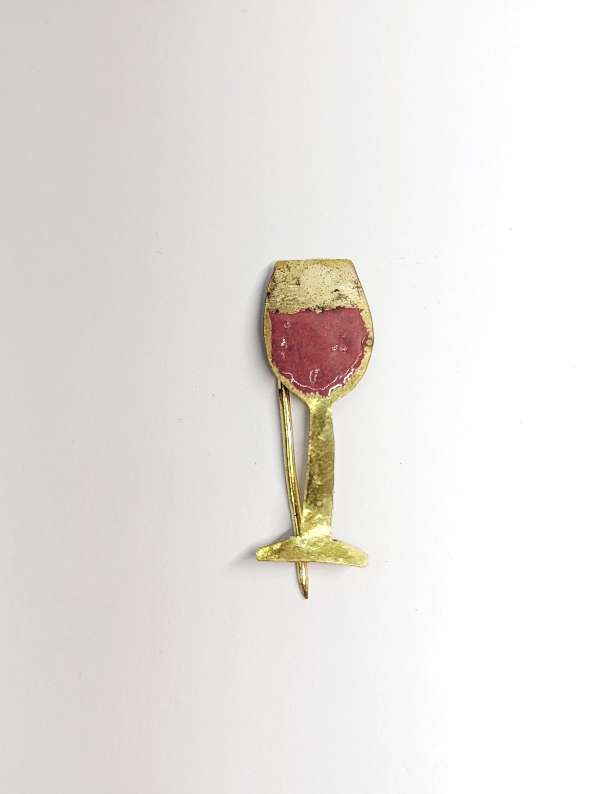 ANTIK Wine Glass Brooch
