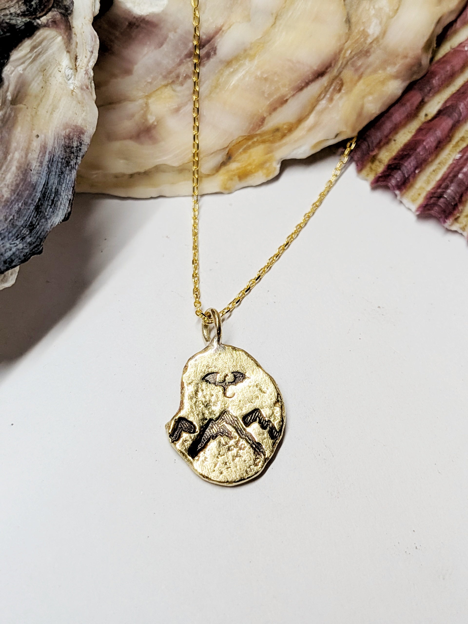COVEN Fantasy Dragon / Star Necklace