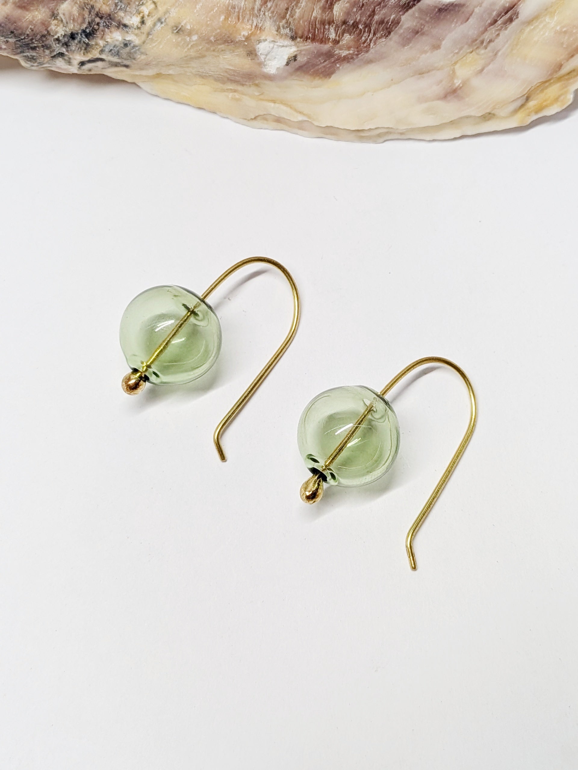 FARBE Glass Bubble Earrings