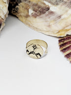 COVEN Adjustable Fantasy Dragon / Star Ring