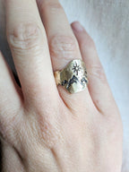 COVEN Adjustable Fantasy Dragon / Star Ring