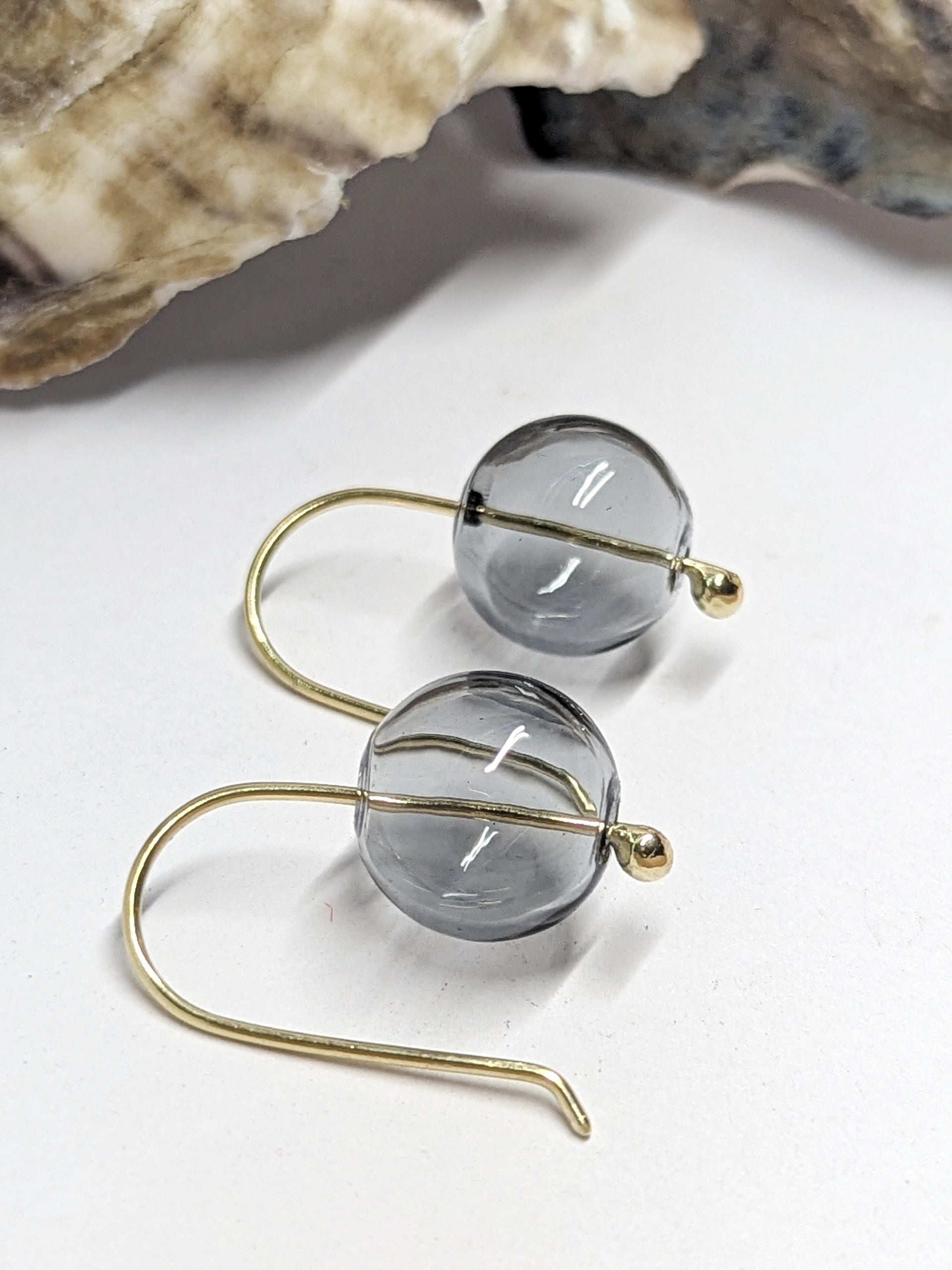 FARBE Glass Bubble Earrings