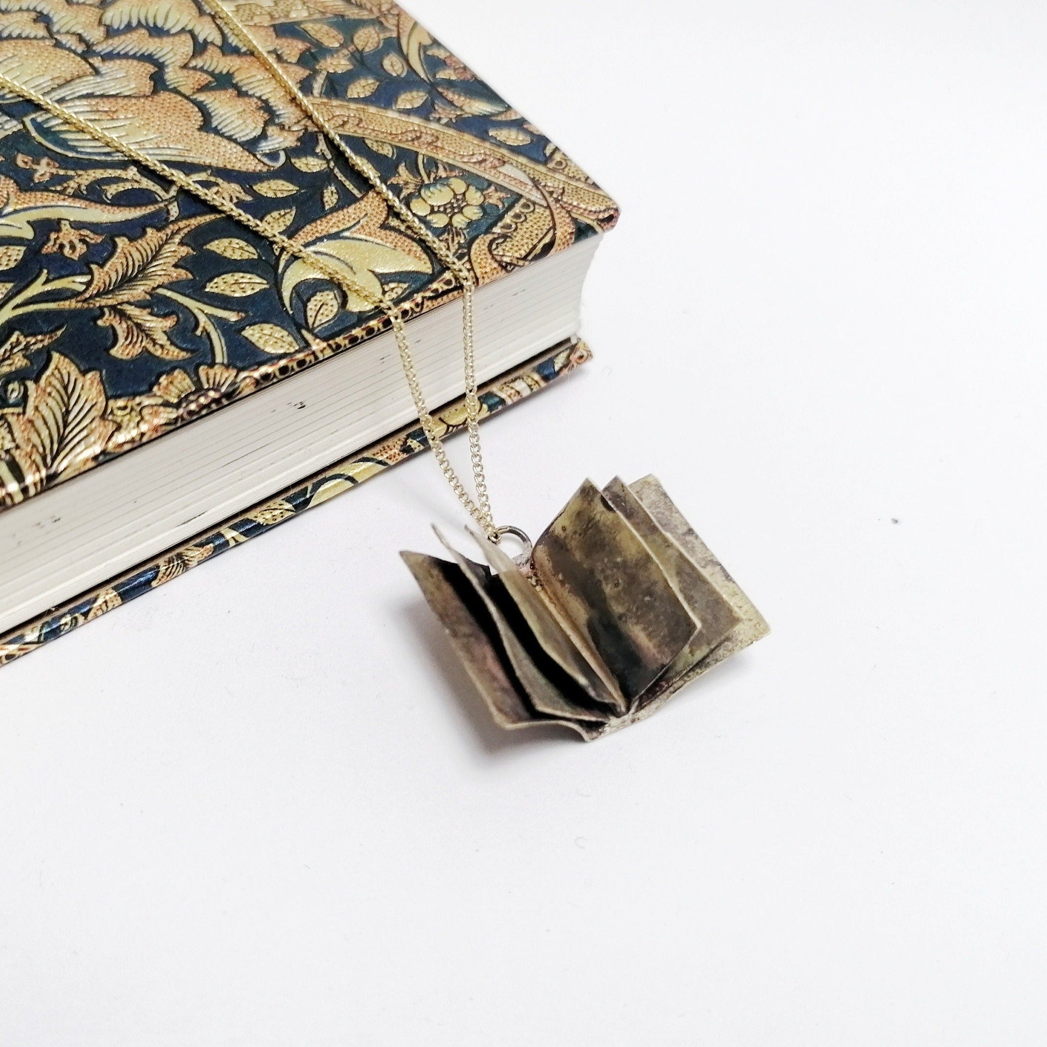 COVEN Spell Book Necklace