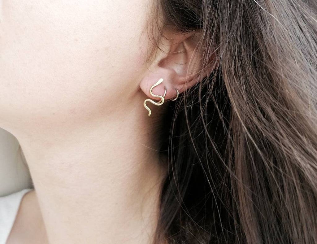 COVEN Snake Earrings