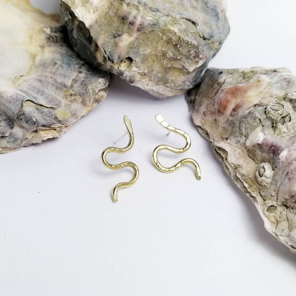 COVEN Snake Earrings