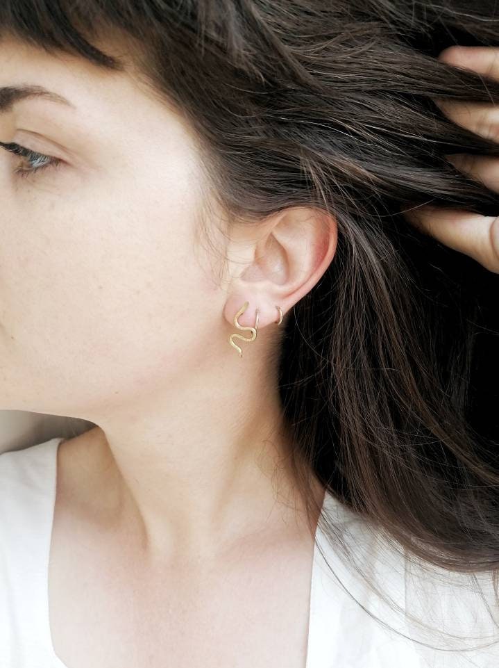 COVEN Snake Earrings