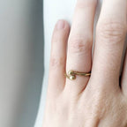 OXIDO Adjustable Brass Ring