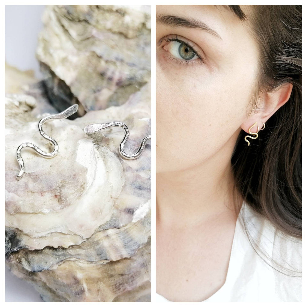 COVEN Snake Earrings