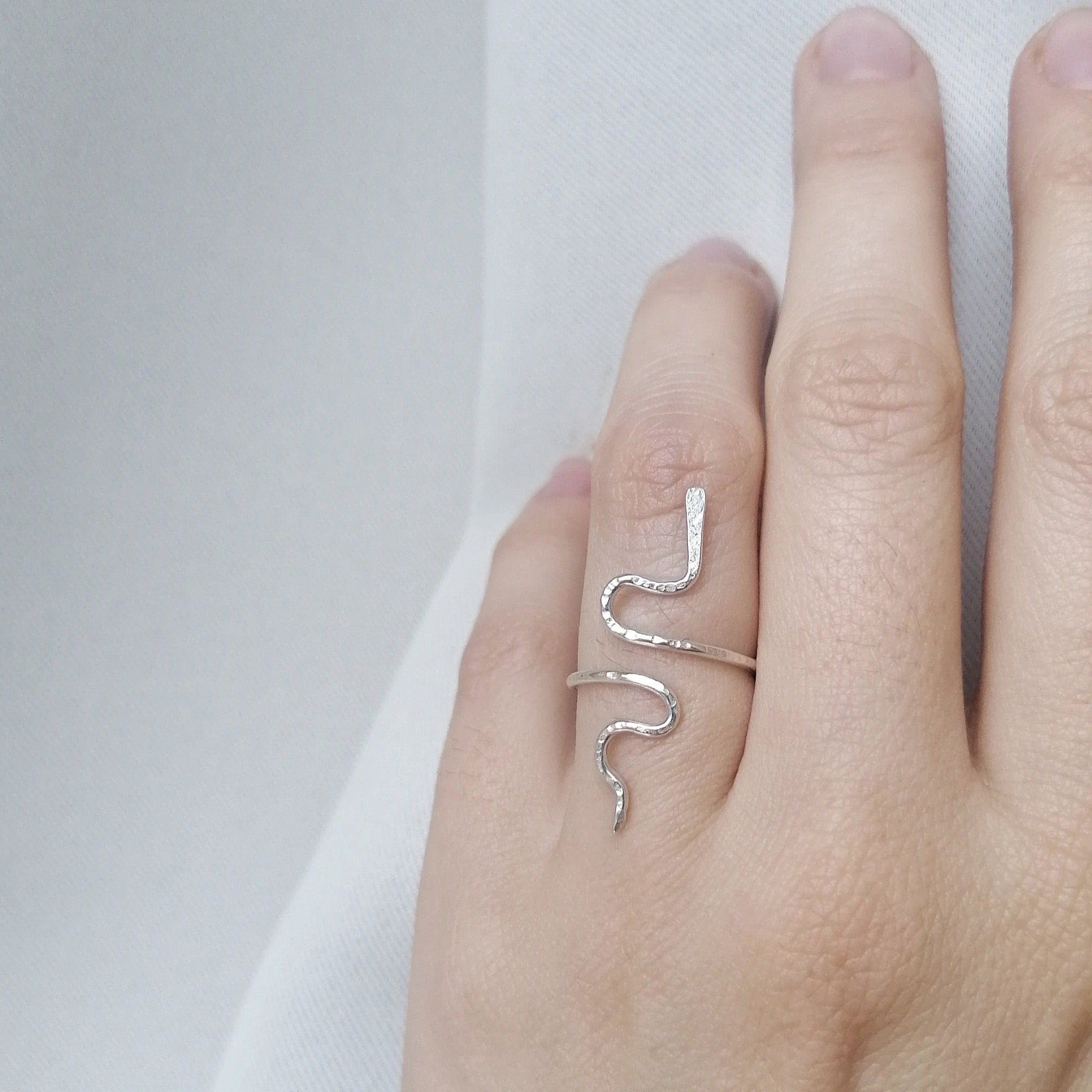 COVEN Adjustable Snake Ring