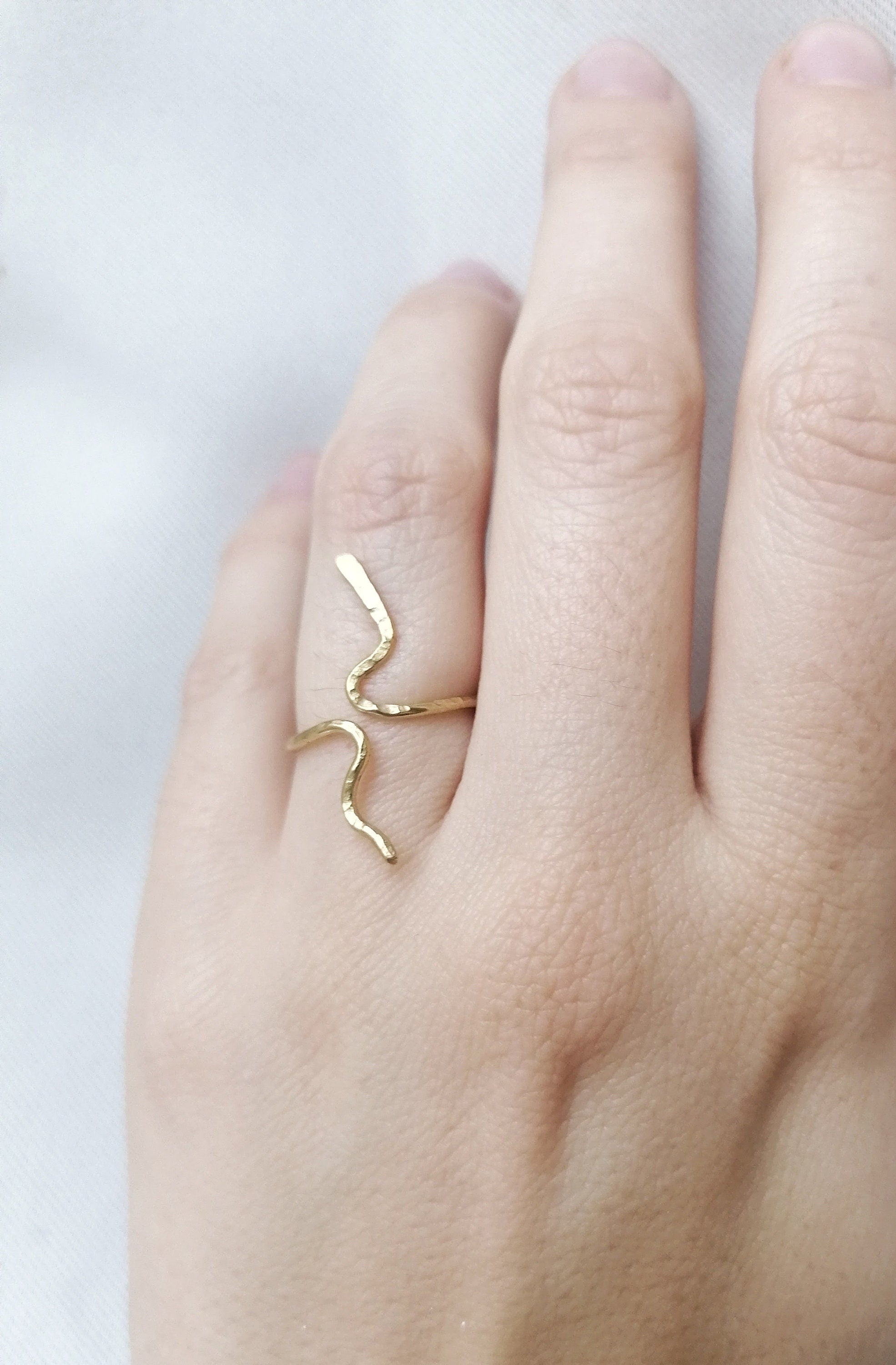 COVEN Adjustable Snake Ring